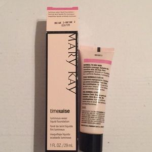 Beige 2 Mary Kay Luminous Wear Foundation new